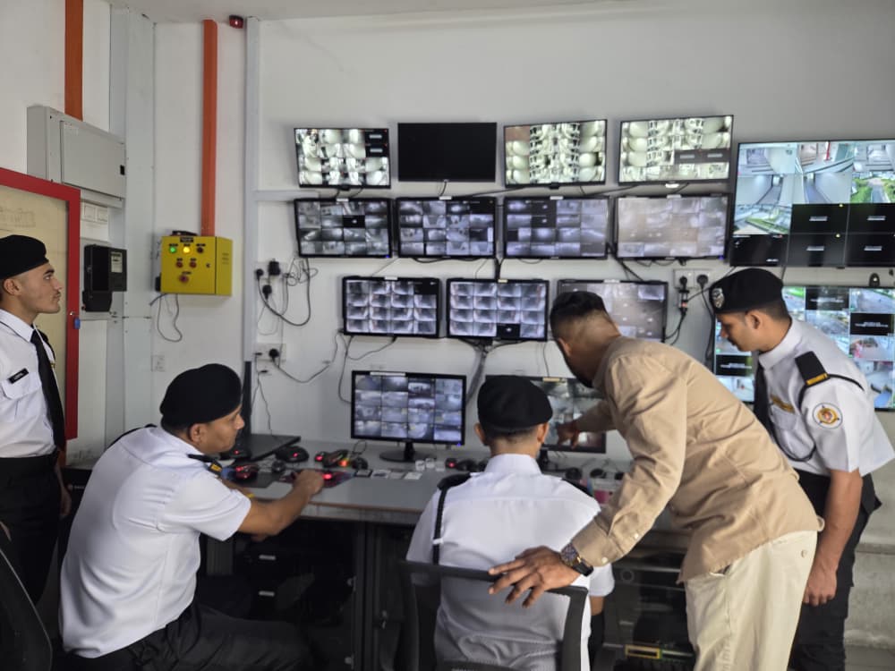 Tiger Force CCTV control room